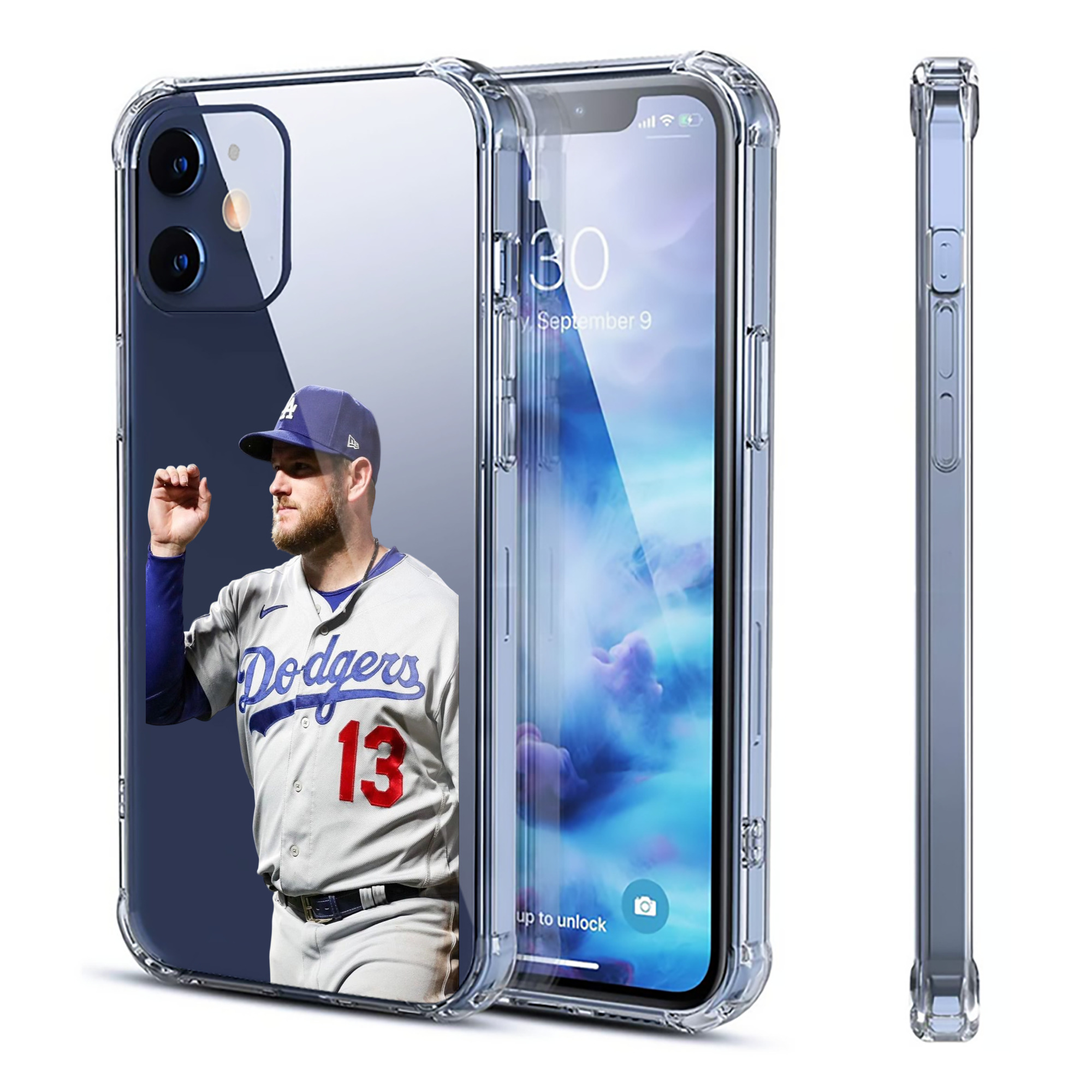  Clear IPhone 12 Case – Soft TPU With UV Print – Enhanced Drop Protection, Precise Fit, Anti-Fingerprint, Customizable Design, Scratch-Resistant, Yellow-Resistant